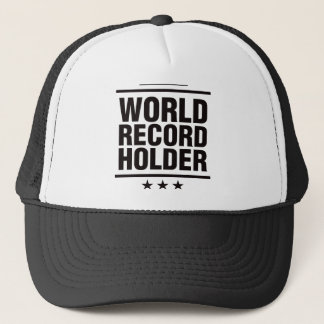 Gorra De Camionero ¡Tenedor de récord mundial!