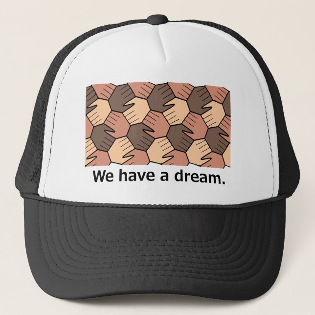 Gorra De Camionero Tenemos un sueño. (Anverso)