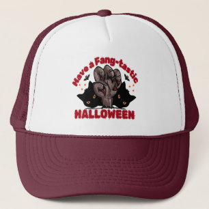 Gorra De Camionero Tener Un Diseño De Mano De Monstruo De Halloween F