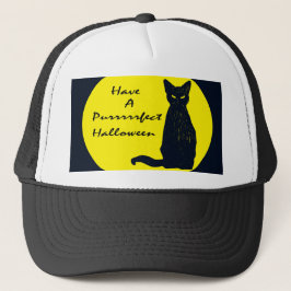 Gorra De Camionero ¡Tengan un PURR Halloween perfecto!