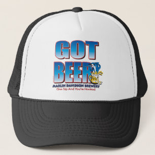 Gorra De Camionero Tengo a Beer Marlin Davidsons