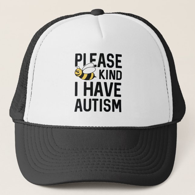 Gorra De Camionero Tengo Autismo (Anverso)