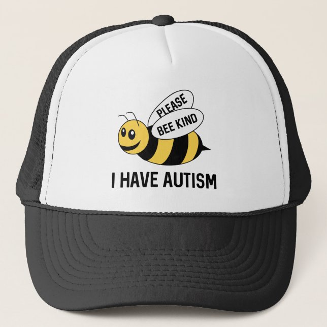 Gorra De Camionero Tengo Autismo (Anverso)