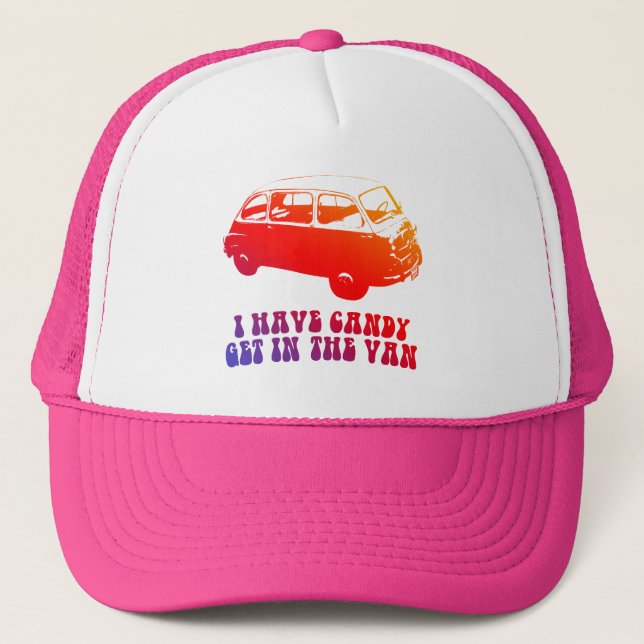 Gorra De Camionero Tengo Candy, Entra En La Camioneta (Anverso)