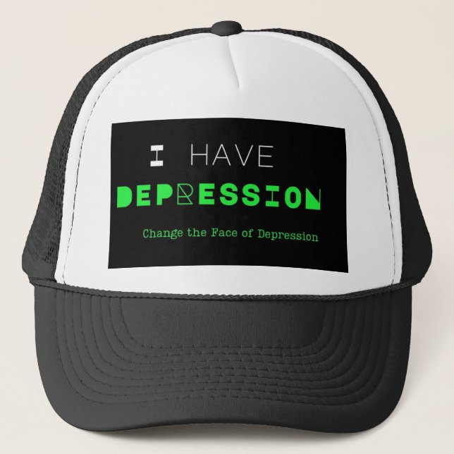 Gorra De Camionero Tengo cartas de la caja Depression_ (Anverso)