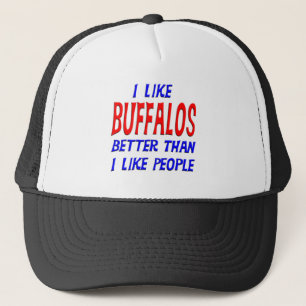 Gorra De Camionero Tengo gusto de búfalos mejores que tengo gusto del