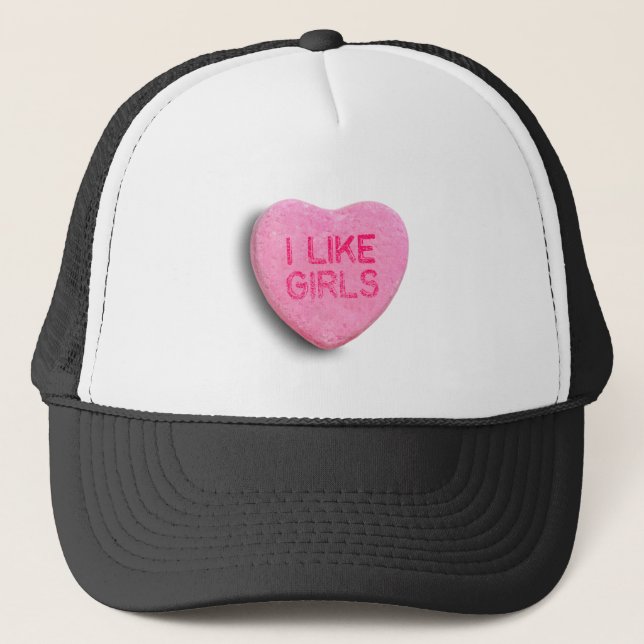 Gorra De Camionero Tengo gusto de chicas (Anverso)