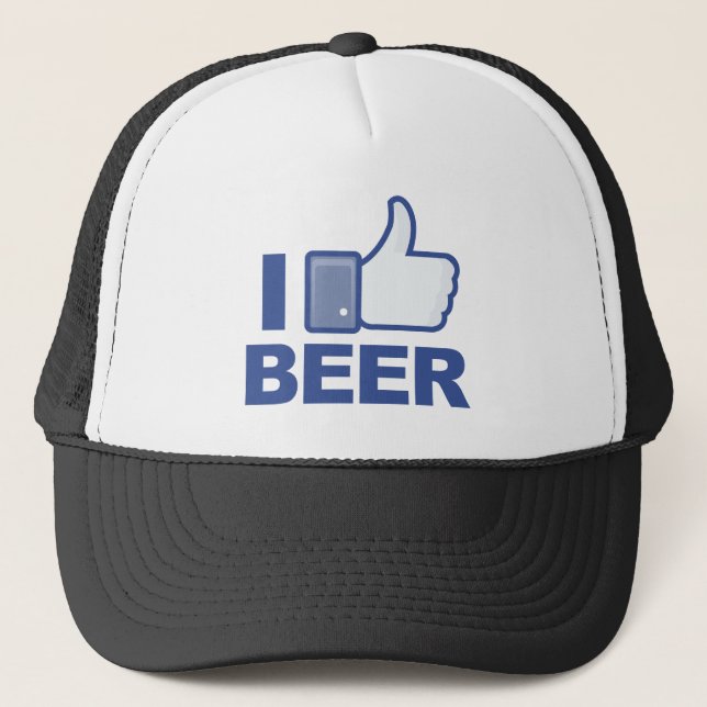 Gorra De Camionero ¡TENGO GUSTO de la cerveza! (Anverso)