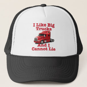 Gorra De Camionero Tengo gusto de los camiones grandes y no puedo