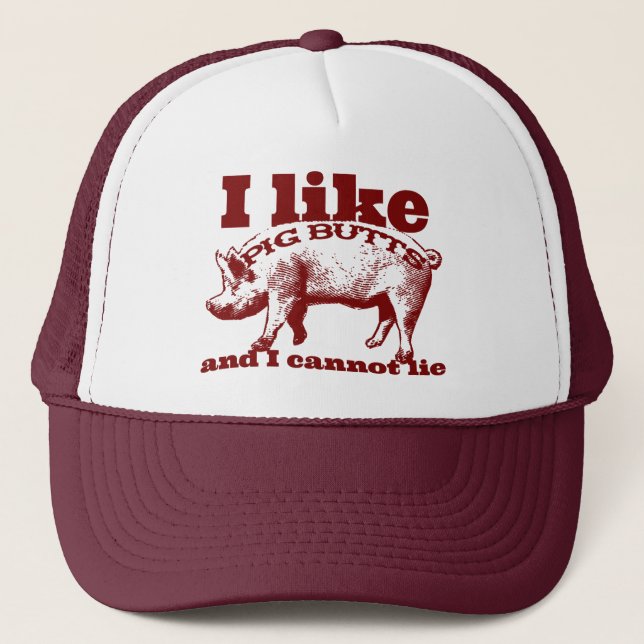 Gorra De Camionero Tengo gusto de los extremos tocino y todo del (Anverso)