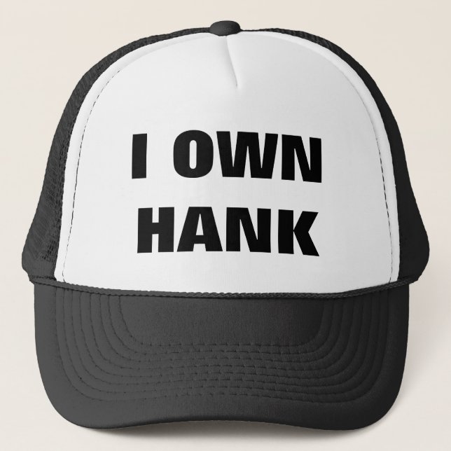GORRA DE CAMIONERO TENGO HANK (Anverso)