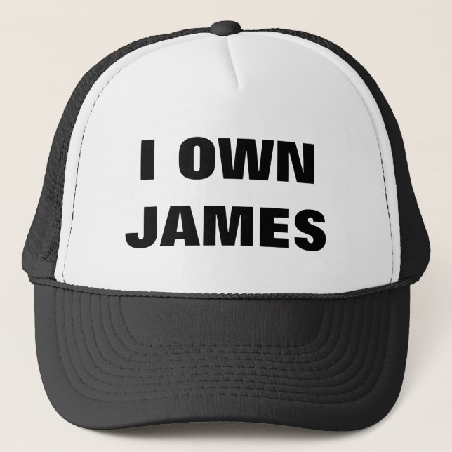 GORRA DE CAMIONERO TENGO JAMES (Anverso)