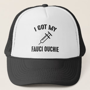 Gorra De Camionero Tengo Mi Fauci Ouchie Pro-Vacuna