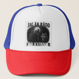 Gorra De Camionero tengo miedo a las mujeres