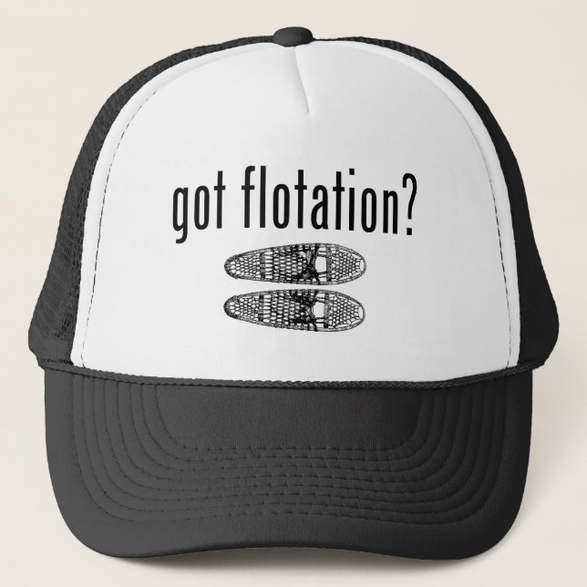 Gorra De Camionero Tengo raquetas de nieve flotantes (Anverso)