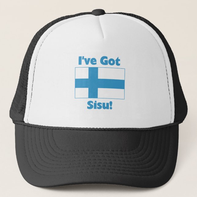 Gorra De Camionero Tengo Sisu (Anverso)