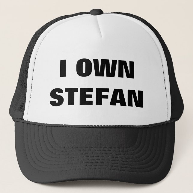 GORRA DE CAMIONERO TENGO STEFAN (Anverso)