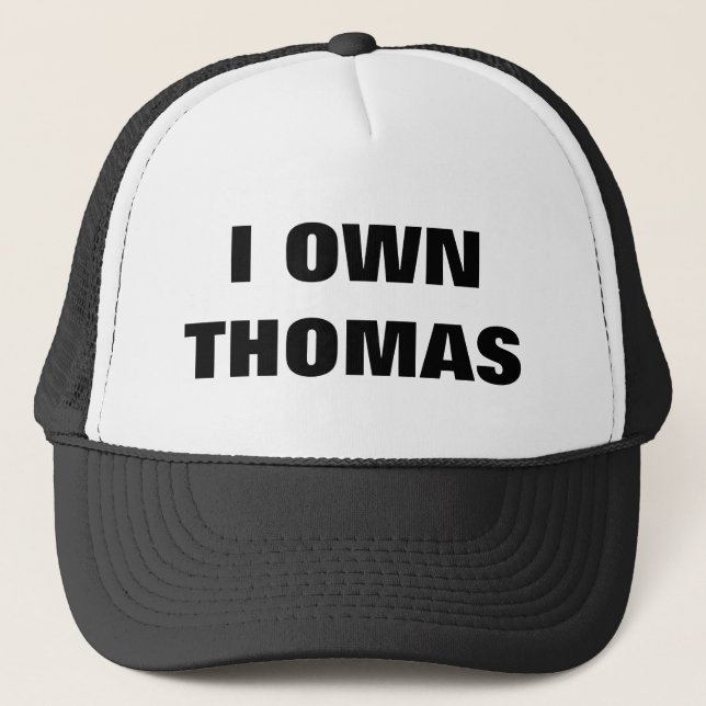 GORRA DE CAMIONERO TENGO THOMAS (Anverso)
