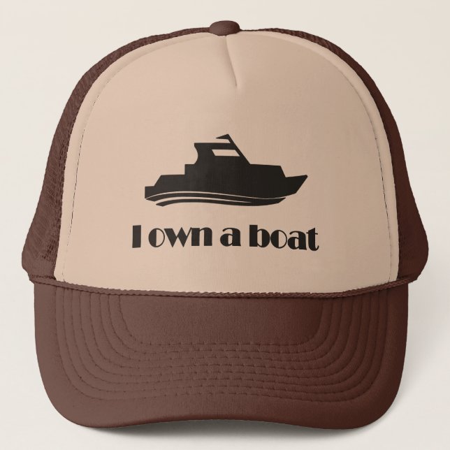 Gorra De Camionero Tengo un bote (Anverso)