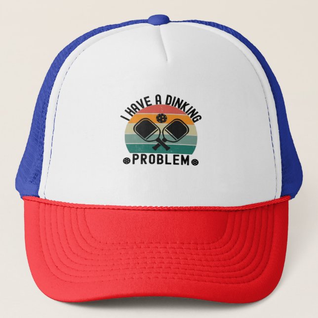 Gorra De Camionero Tengo Un Problema De Beber (Anverso)