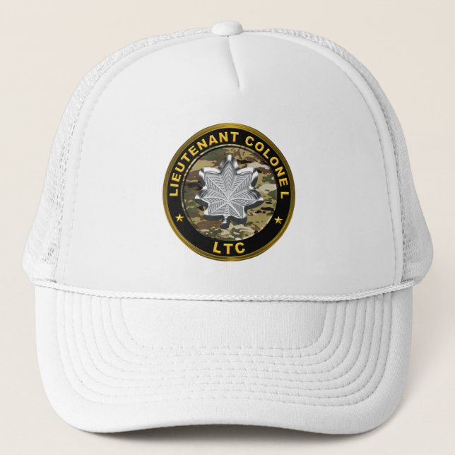 Gorra De Camionero Teniente Coronel (Anverso)
