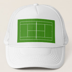 GORRA DE CAMIONERO TENIS COURT LINE MARKING TRUCKER HAT