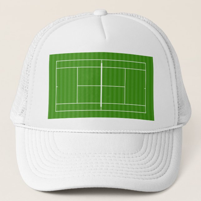 GORRA DE CAMIONERO TENIS COURT LINE MARKING TRUCKER HAT (Anverso)