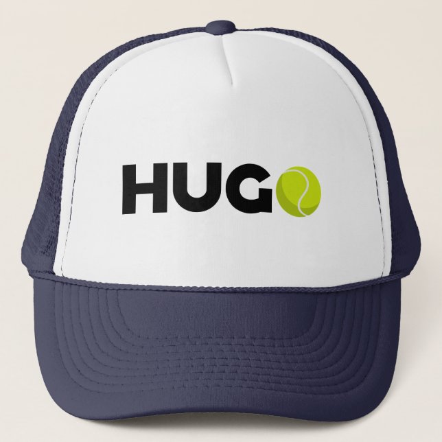 Gorra De Camionero Tenis de Hugo (Anverso)