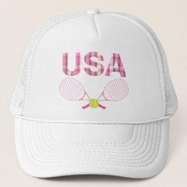 Gorra De Camionero Tenis Preppy de Estados Unidos