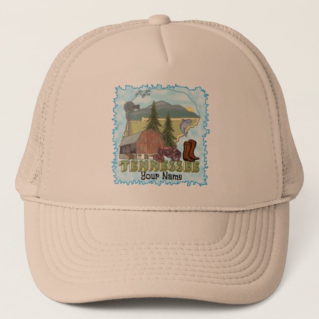Gorra De Camionero Tennessee (Anverso)
