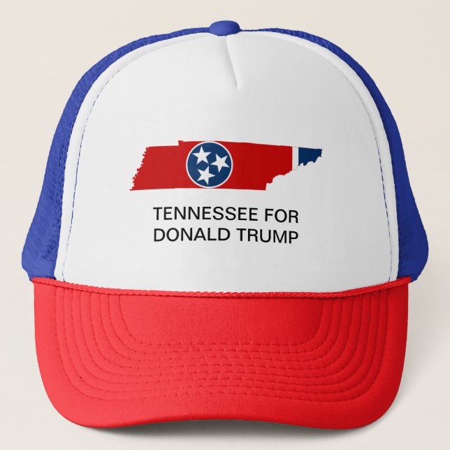 Gorra De Camionero Tennessee por Donald Trump (Anverso)