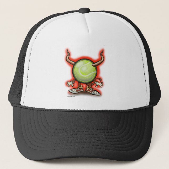 Gorra De Camionero Tennis Demon (Anverso)