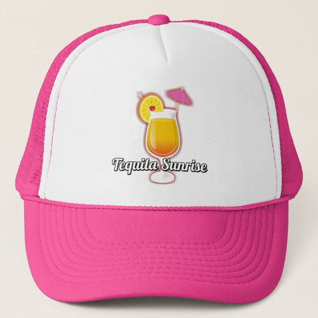 Gorra De Camionero Tequila Sunrise (Anverso)