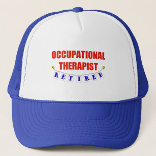 Gorra De Camionero Terapeuta profesional jubilado
