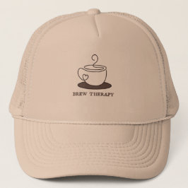 Gorra De Camionero Terapia de Café Brew