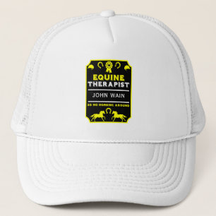 Gorra De Camionero Terapia equina de caballo