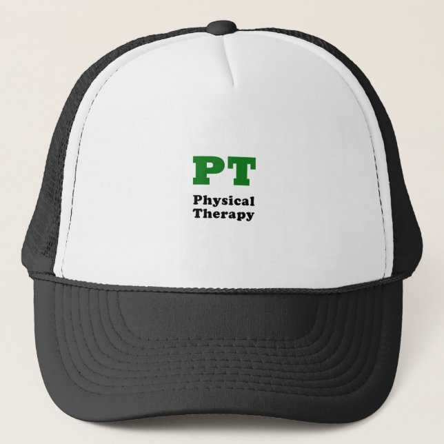 Gorra De Camionero Terapia física de la pinta (Anverso)