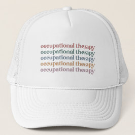 Gorra De Camionero Terapia ocupacional Retro a regalos de posgrado pa