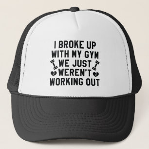 Gorra De Camionero Terminé con mi gimnasio