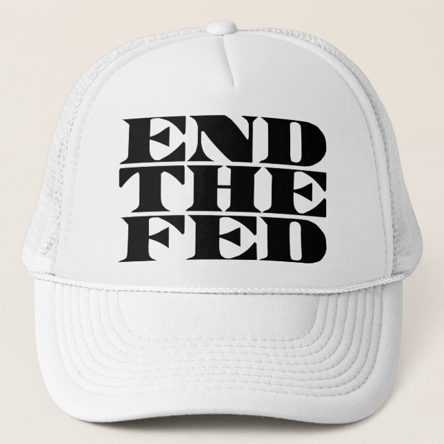 Gorra De Camionero Termine el FED (Anverso)