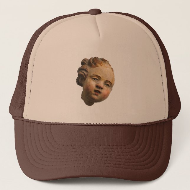 Gorra De Camionero Terracota Disembodied de la querube (Anverso)