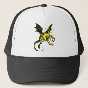 Gorra De Camionero Terraplén del amarillo de Jabberwocky