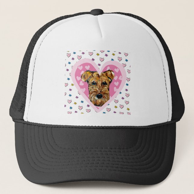 GORRA DE CAMIONERO TERRIER AIREDALE (Anverso)