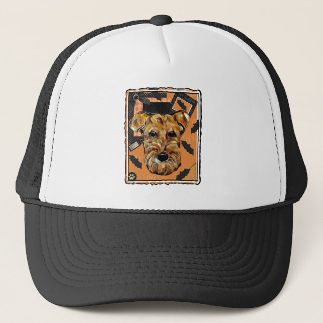 GORRA DE CAMIONERO TERRIER AIREDALE (Anverso)