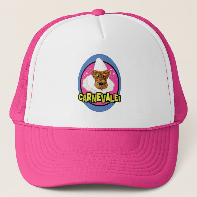 GORRA DE CAMIONERO TERRIER AIREDALE (Anverso)
