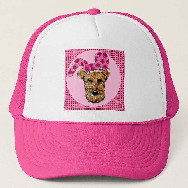 GORRA DE CAMIONERO TERRIER AIREDALE (Anverso)