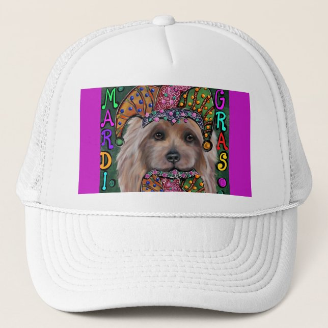 GORRA DE CAMIONERO  TERRIER AUSTRALIANO   (Anverso)