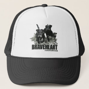 Gorra De Camionero Terrier de caza alemán, El Jagdterrier , Arte