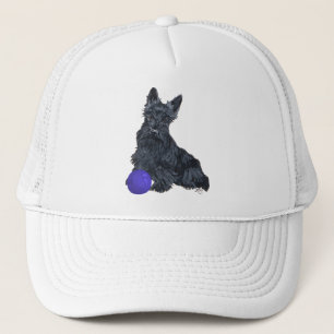 Gorra De Camionero ¡Terrier Escocés Juega conmigo!