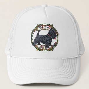 Gorra De Camionero Terrier Escocés Nudo Celta